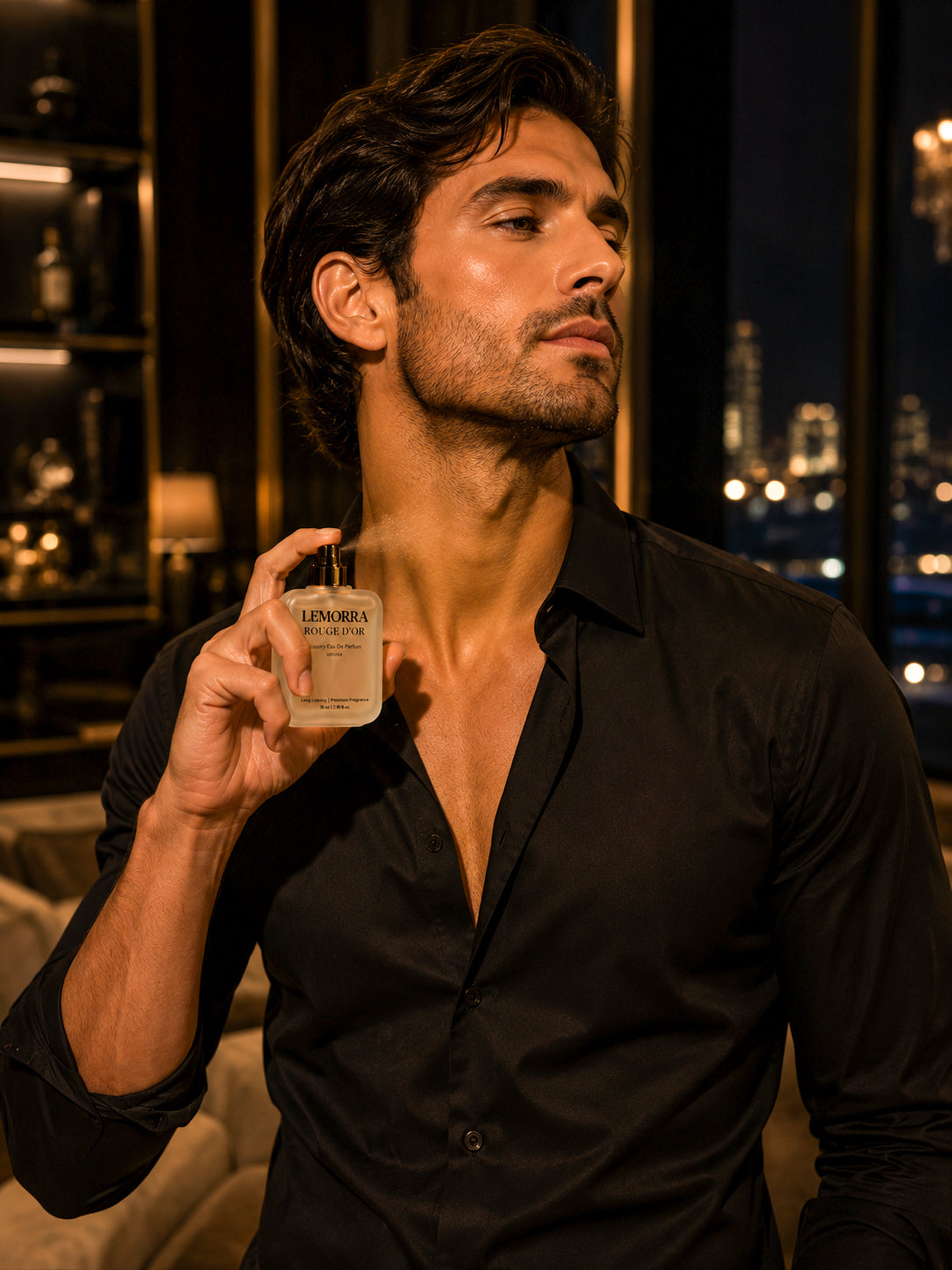 Lemorra Rouge D’or Eau De Parfum 50ml – Long Lasting Luxury Perfume for Men & Women | Paris Inspired Premium Fragrance