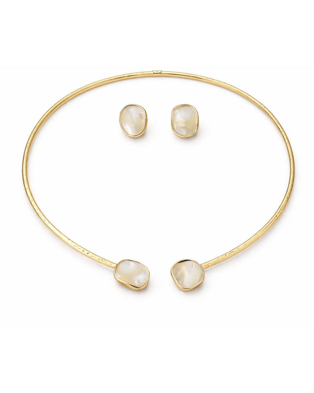 Lemorra Ivory Luxe Open Choker Set